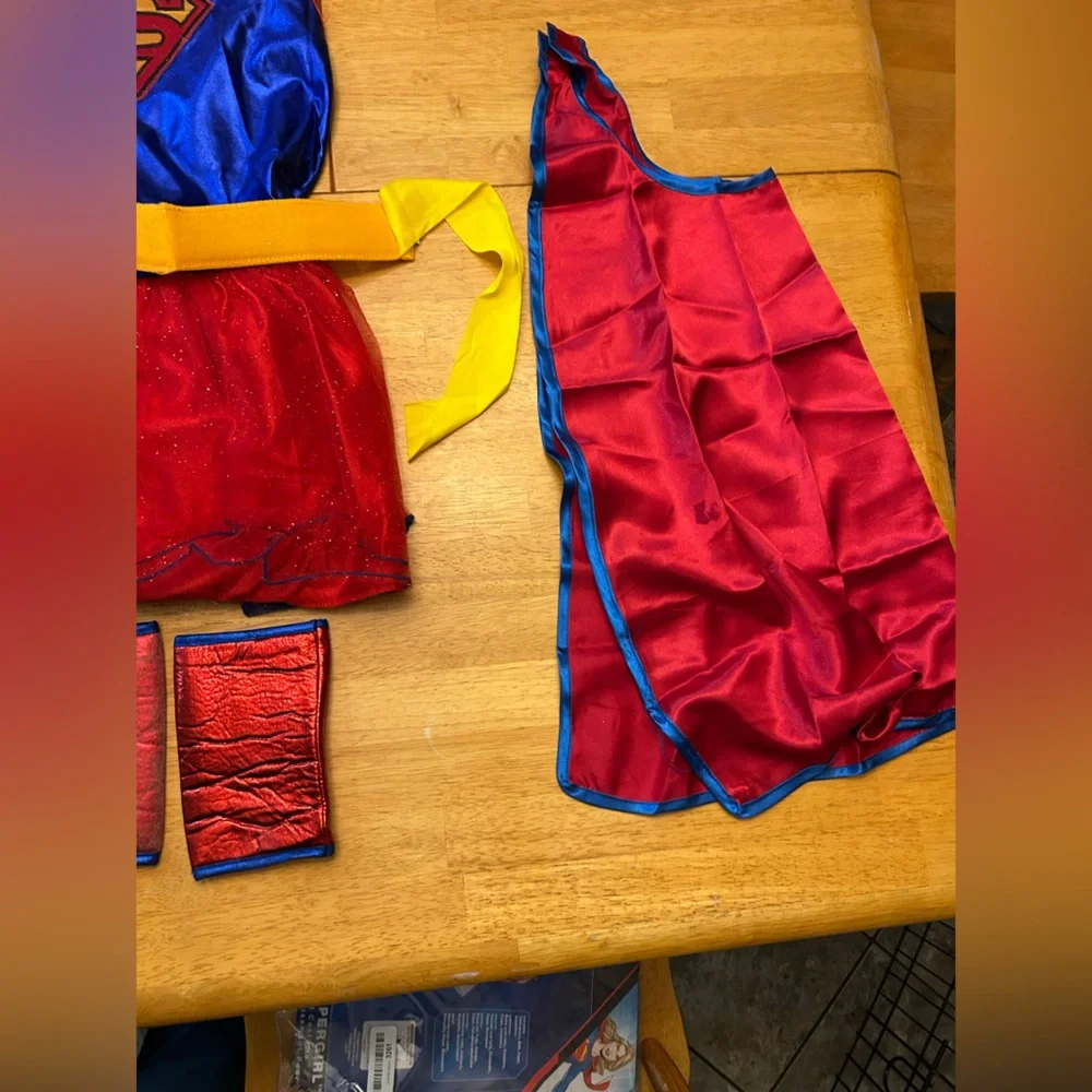 Rubie's Justice League Child's Supergirl Tutu Dress size Medium 5 - 7